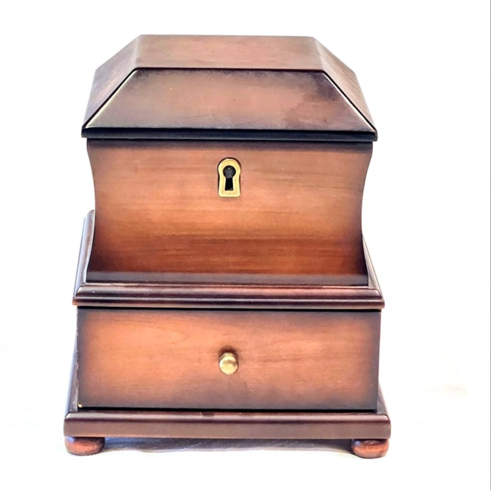 Elegant Wooden Storage Box from Bombay Company